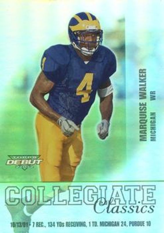 2002 Topps Debut #CC13 Collegiate Classics