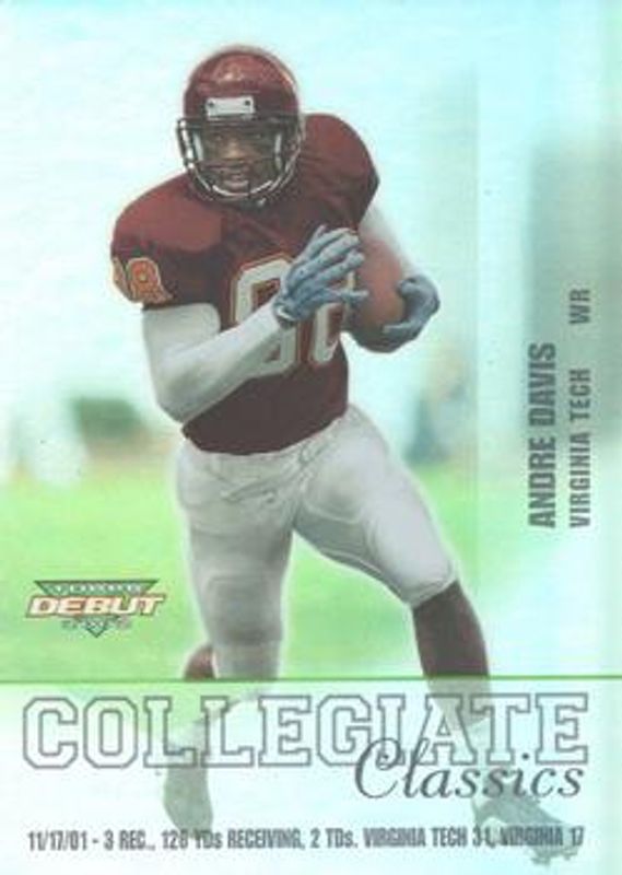 2002 Topps Debut #CC7 Collegiate Classics