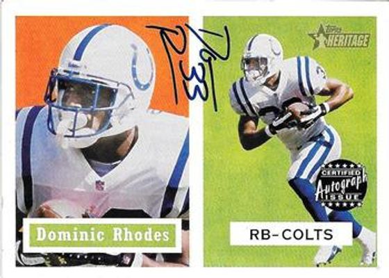 2002 Topps Heritage #HR-DR Real One Autographs