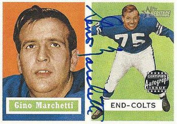 2002 Topps Heritage #HR-GM Real One Autographs