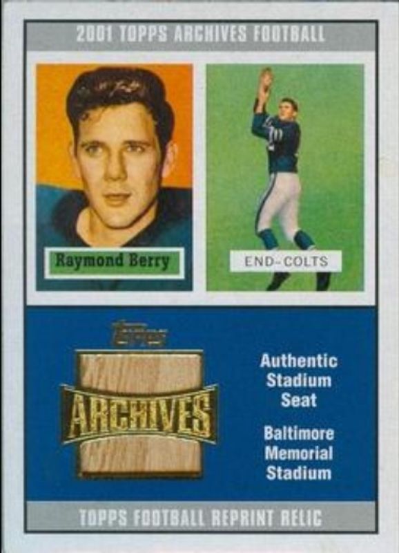 2001 Topps Archives #AS-RB Relic Seats