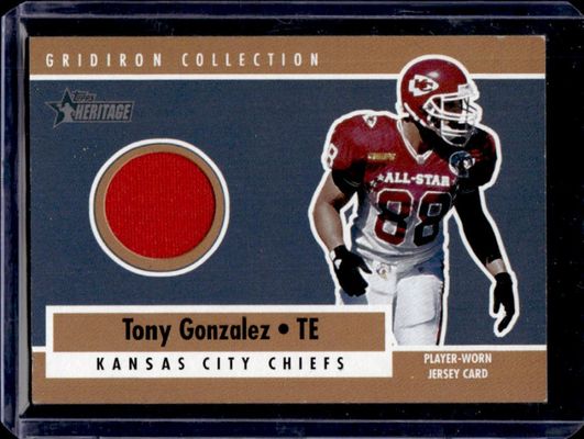 2001 Topps Heritage #GC4 Gridiron Collection Jersey