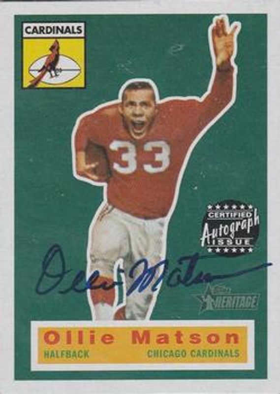 2001 Topps Heritage #THRO-OM Real One Autographs