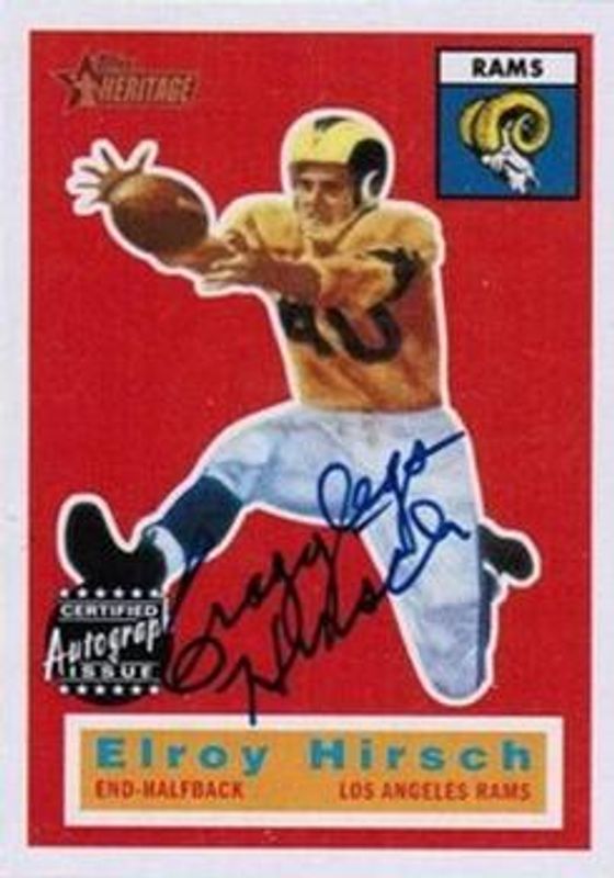 2001 Topps Heritage #THRO-EH Real One Autographs