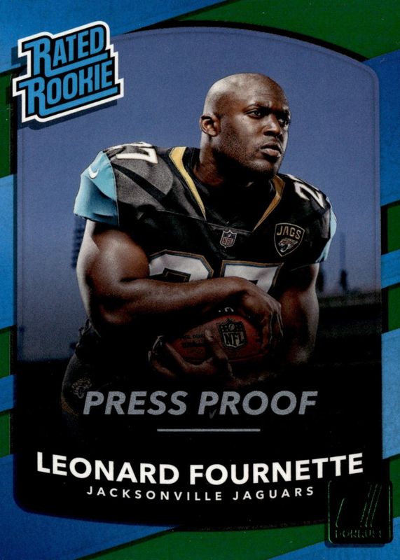 2017 Donruss #319 Press Proof Green