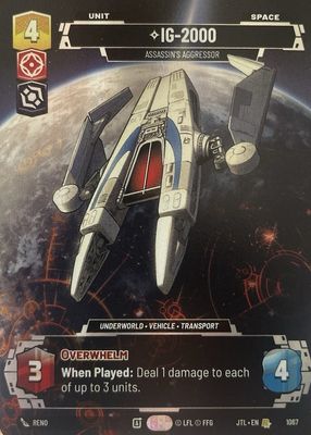 2025 Jump to Lightspeed #1067 Prestige Foil