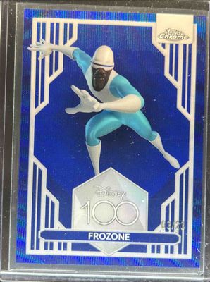 2023 Topps Chrome Disney 100 #5 Blue Wave Refractor /23