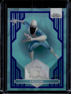 2023 Topps Chrome Disney 100 #5 Dark & Light Blue Refractor /75
