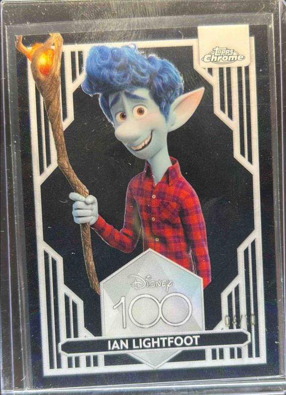 2023 Topps Chrome Disney 100 #31 Black Kaleidoscope Refractor /10