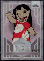 Lilo 2023 Topps Chrome Disney 100 #35 Pink Refractor /399 Price