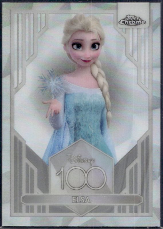 その他 topps chrome disney100 elsa refractor Elsa 2023 Topps Chrome Disney 100 #92 Refractor Price Guide