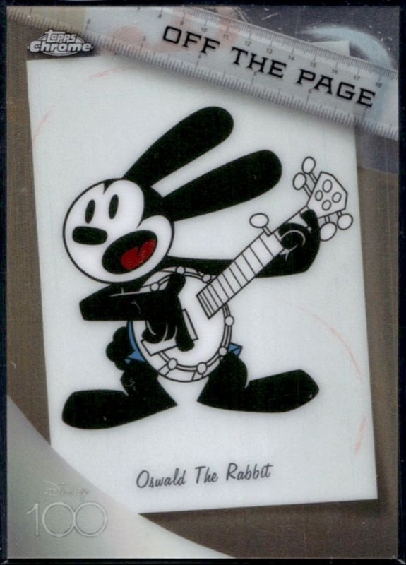 2023 Topps Chrome Disney 100 #OTP-3 Off the Page