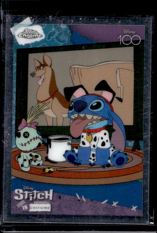2023 Topps Chrome Disney 100 #SC-4 Stitch in Costume