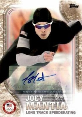 2018 Topps U.S. Olympic & Paralympic Team Hopefuls #US-40 Autographs Gold /25