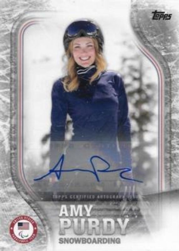 2018 Topps U.S. Olympic & Paralympic Team Hopefuls #US-30 Autographs Silver /50