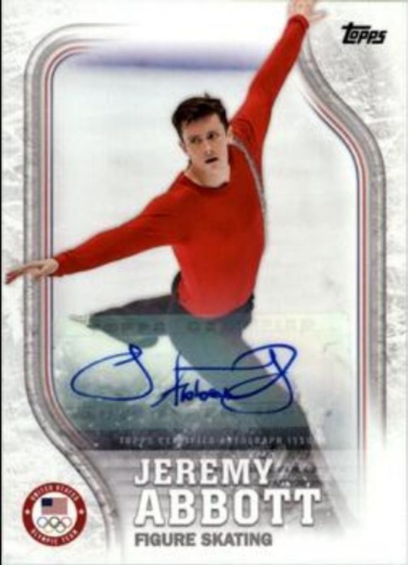 2018 Topps U.S. Olympic & Paralympic Team Hopefuls #US-15 Autographs /60