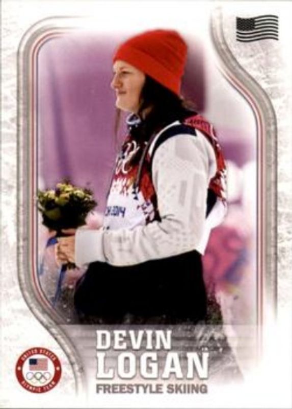 2018 Topps U.S. Olympic & Paralympic Team Hopefuls #BPV-DL Podium Image Variations U.S. Flag /99