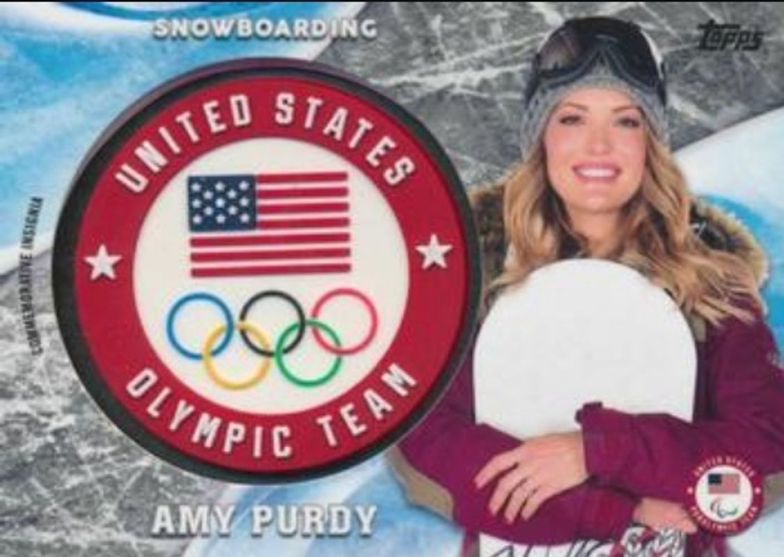 2018 Topps U.S. Olympic & Paralympic Team Hopefuls #ICR-AP ISOC Insignia Commemorative Relics /99