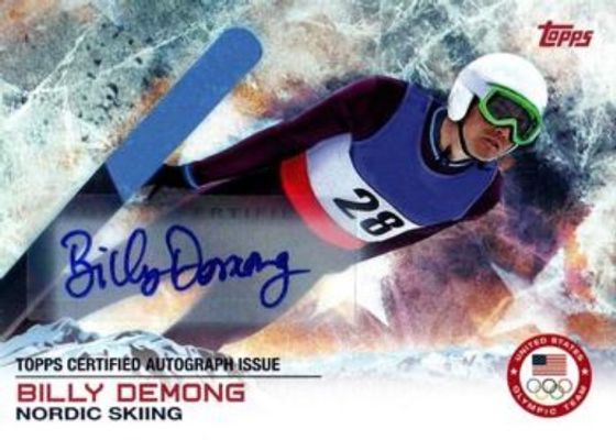 2014 Topps U.S. Olympic & Paralympic Team & Hopefuls #23 Autographs
