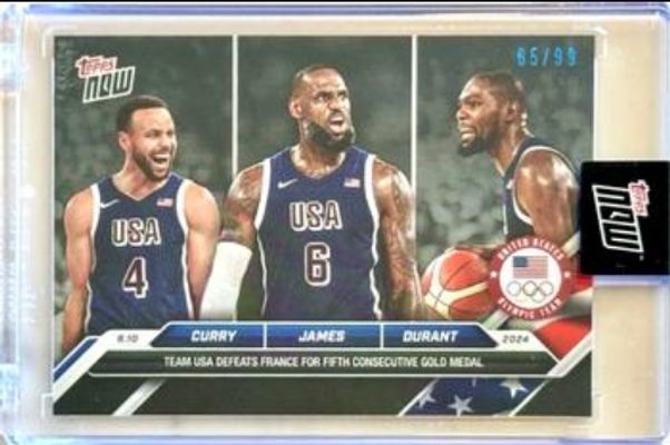 2024 Topps Now Olympic & Paralympic Games #26 Black /99