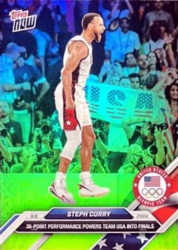 2024 Topps Now Olympic & Paralympic Games #22SP Base /13