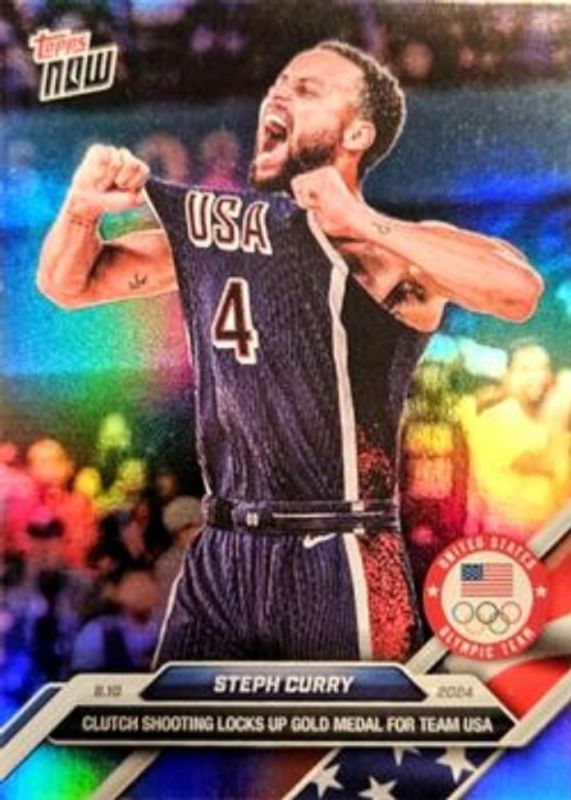 2024 Topps Now Olympic & Paralympic Games #27SP Base /13