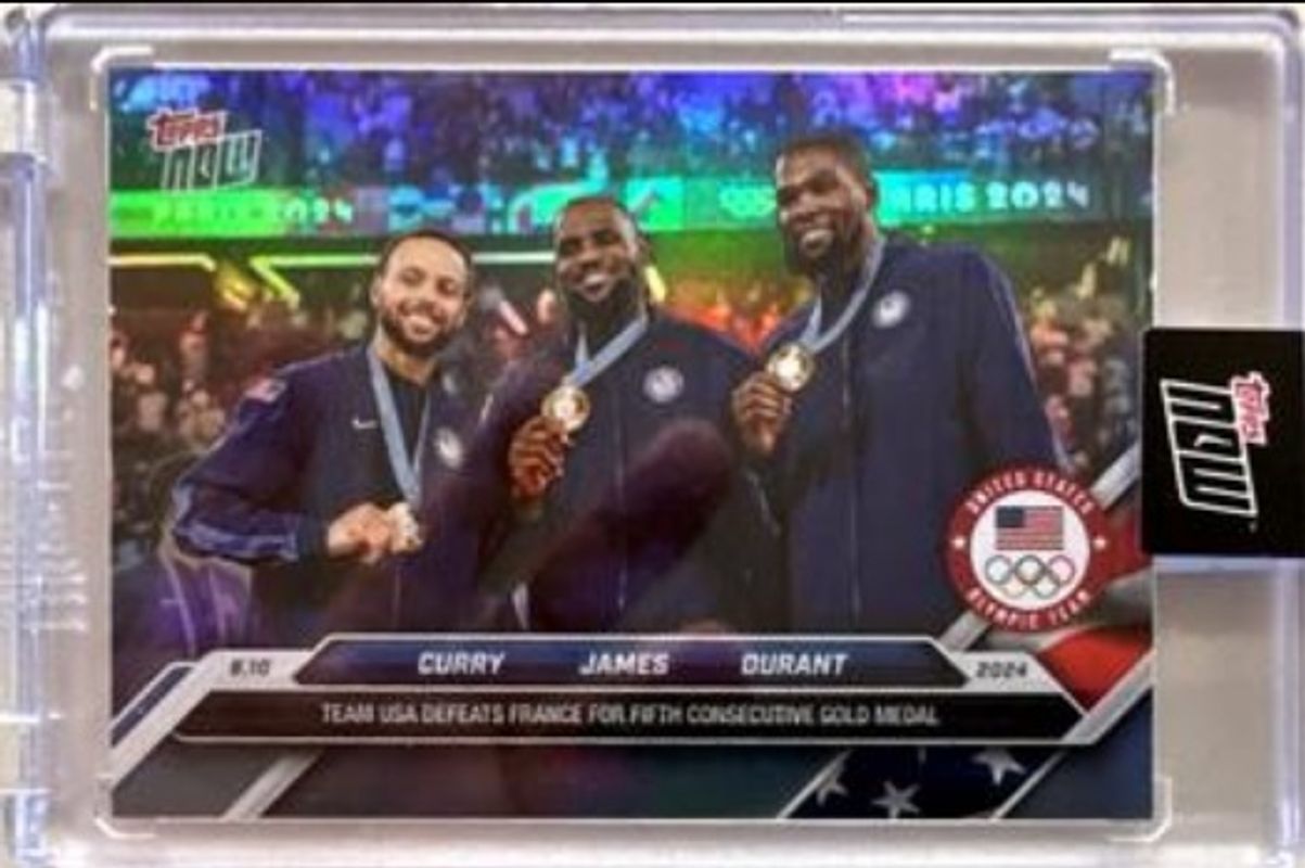 2024 Topps Now Olympic & Paralympic Games #26SP Base /13