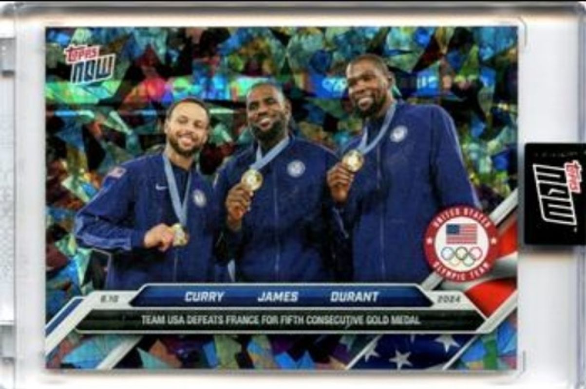 2024 Topps Now Olympic & Paralympic Games #26SSP Base /13