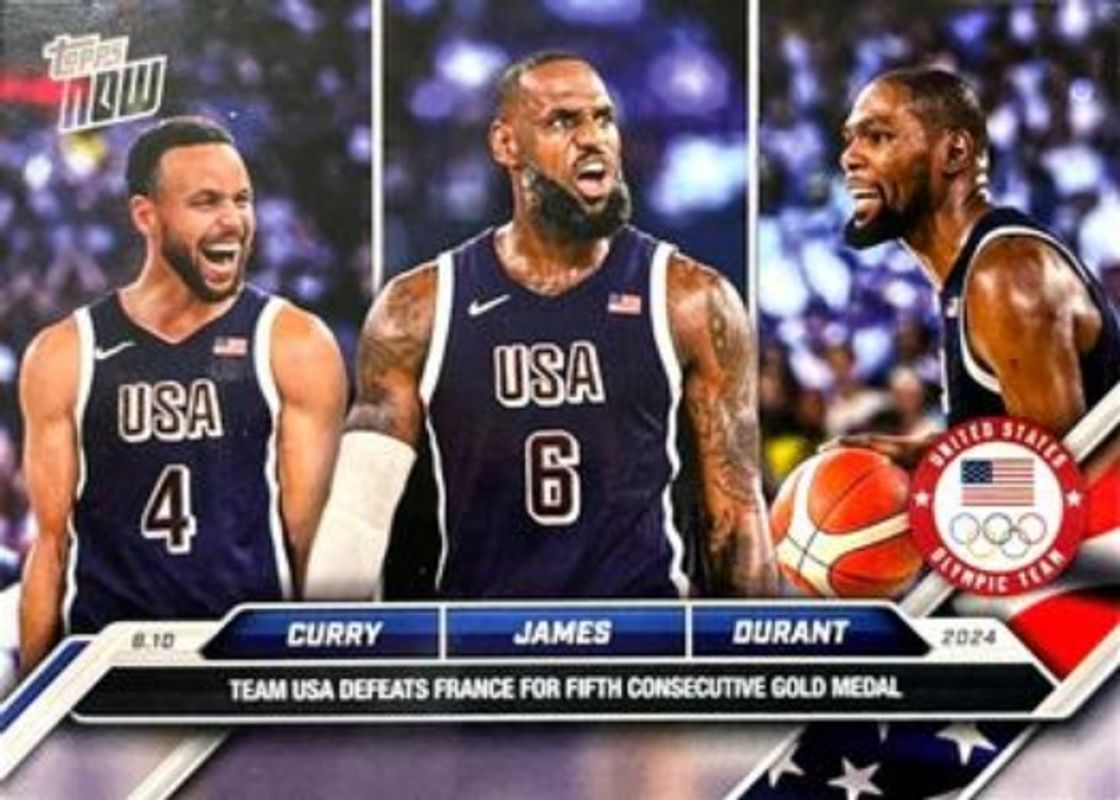 2024 Topps Now Olympic & Paralympic Games #26b Base /13