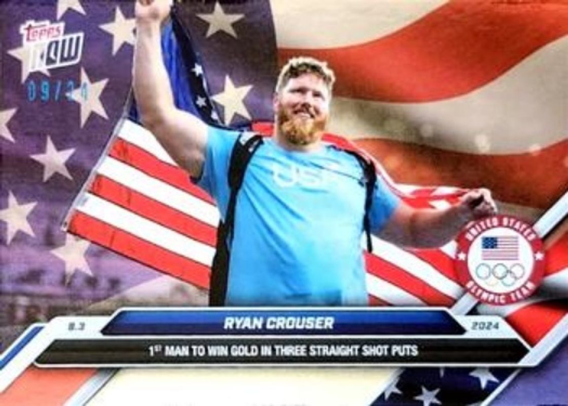2024 Topps Now Olympic & Paralympic Games #12 Stars & Stripes /24