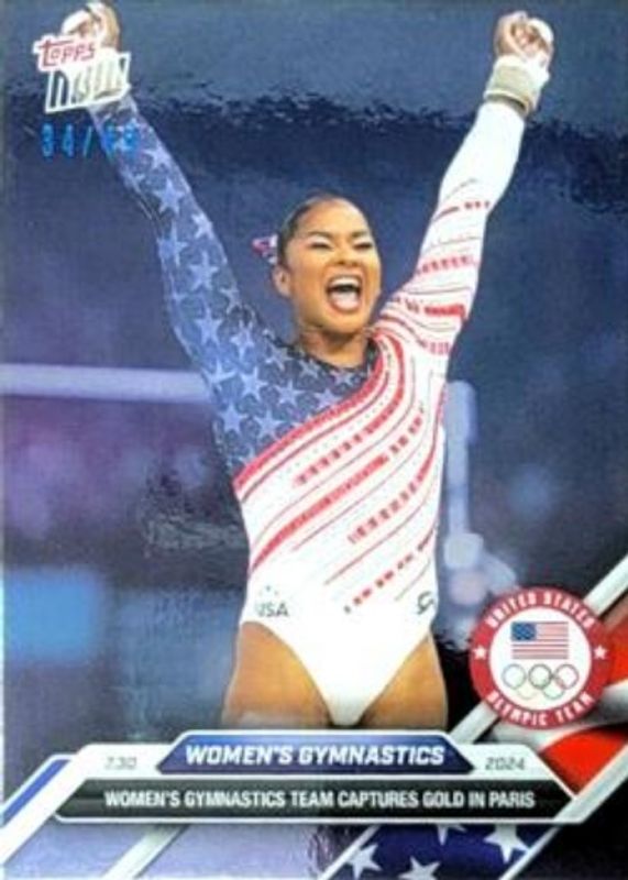 2024 Topps Now Olympic & Paralympic Games #8 Blue /49