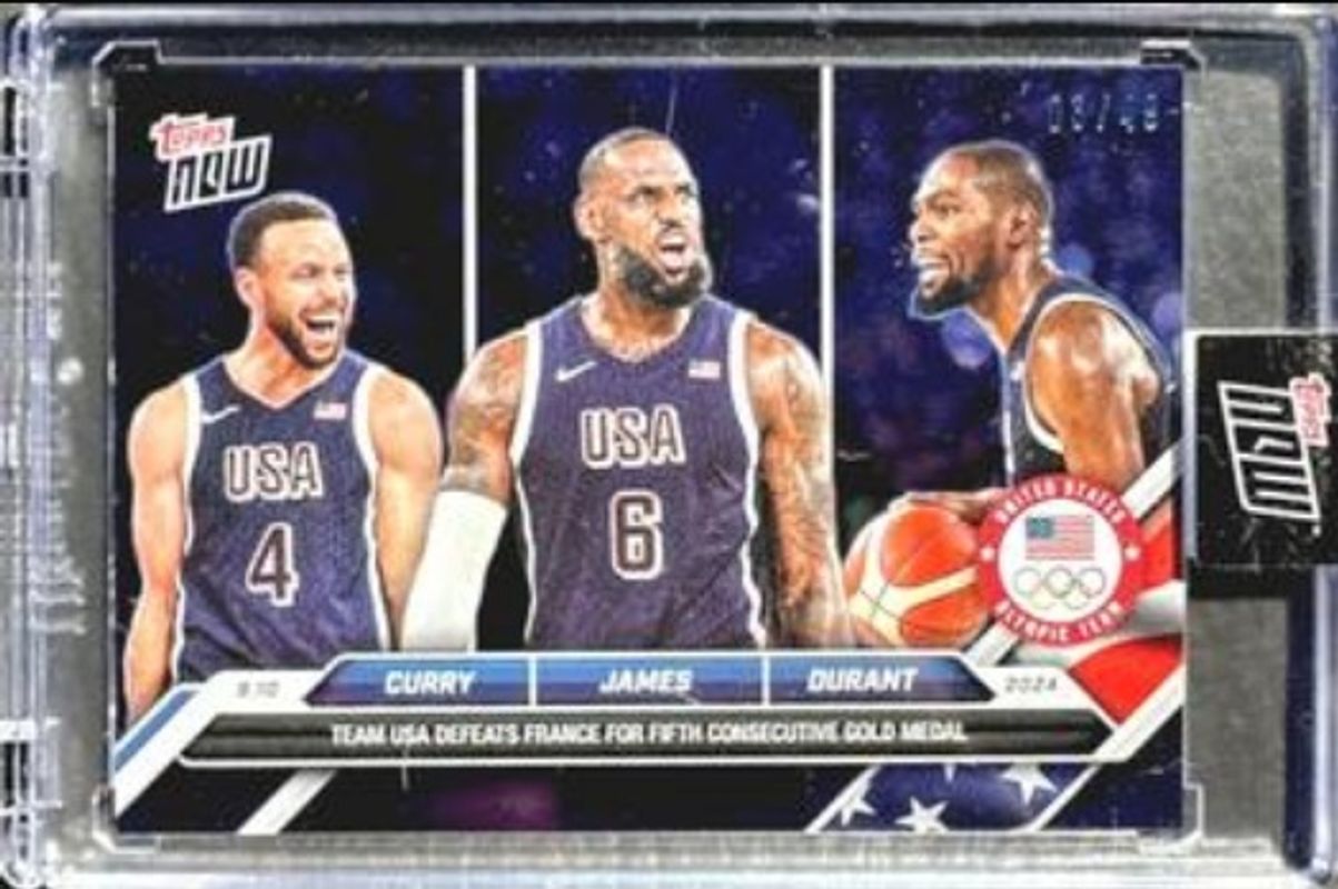 2024 Topps Now Olympic & Paralympic Games #26 Blue /49