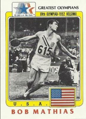 1993 Topps Greatest Olympians #59 Base