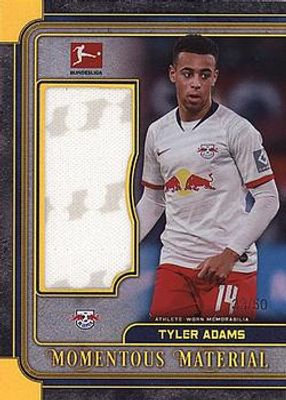 2019 Topps Museum Collection Bundesliga #MMJR-TA Momentous Material Jumbo Relics Gold /50