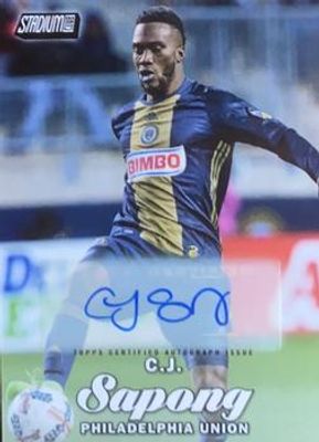 2017 Topps Stadium Club MLS #29 Autographs