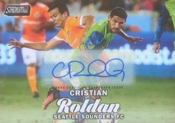2017 Topps Stadium Club MLS #13 Autographs