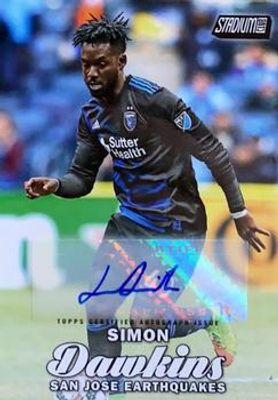 2017 Topps Stadium Club MLS #45 Autographs