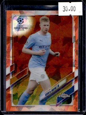 2020 Topps Chrome UEFA Champions League Sapphire Edition #18 Orange /50