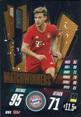 2020 Topps Match Attax UEFA Champions League #MW9 Matchwinners