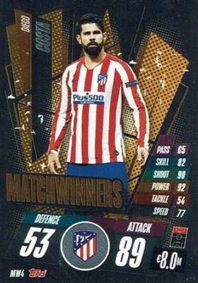 2020 Topps Match Attax UEFA Champions League #MW4 Matchwinners