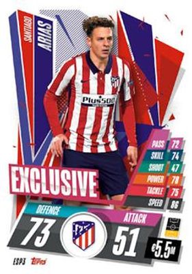 2020 Topps Match Attax UEFA Champions League #ESP3 Spain Exclusives