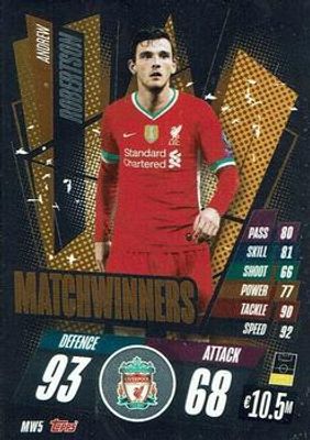2020 Topps Match Attax UEFA Champions League #MW5 Matchwinners