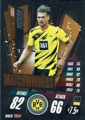 2020 Topps Match Attax UEFA Champions League #MW10 Matchwinners