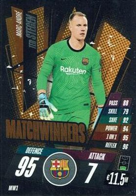 2020 Topps Match Attax UEFA Champions League #MW1 Matchwinners