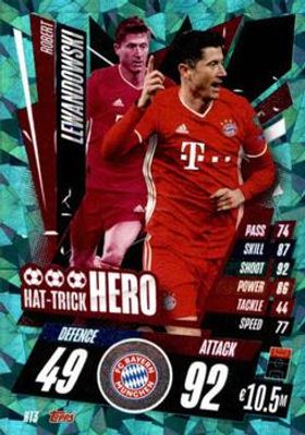 2020 Topps Match Attax UEFA Champions League #HT3 Hat Trick Hero