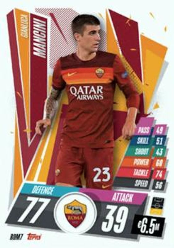 2020 Topps Match Attax UEFA Champions League #ROM7 Italian Edition