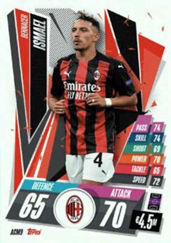2020 Topps Match Attax UEFA Champions League #ACM9 Italian Edition