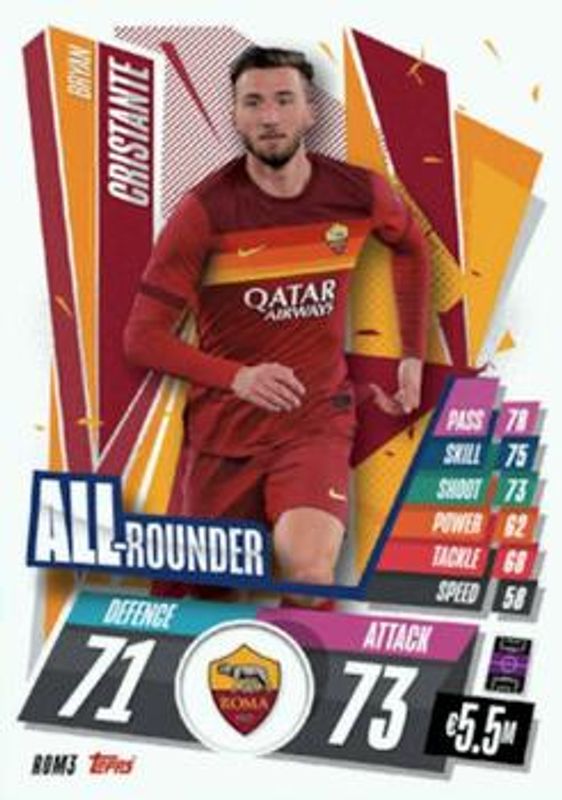 2020 Topps Match Attax UEFA Champions League #ROM3 Italian Edition
