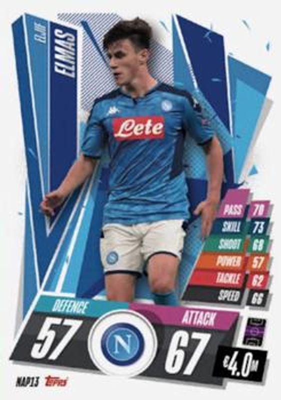 2020 Topps Match Attax UEFA Champions League #NAP13 Italian Edition
