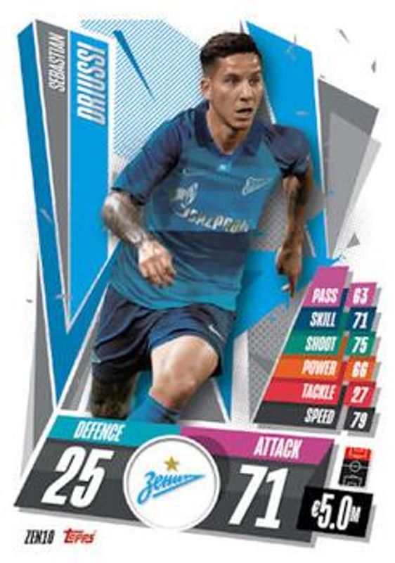 2020 Topps Match Attax UEFA Champions League #ZEN10 Base